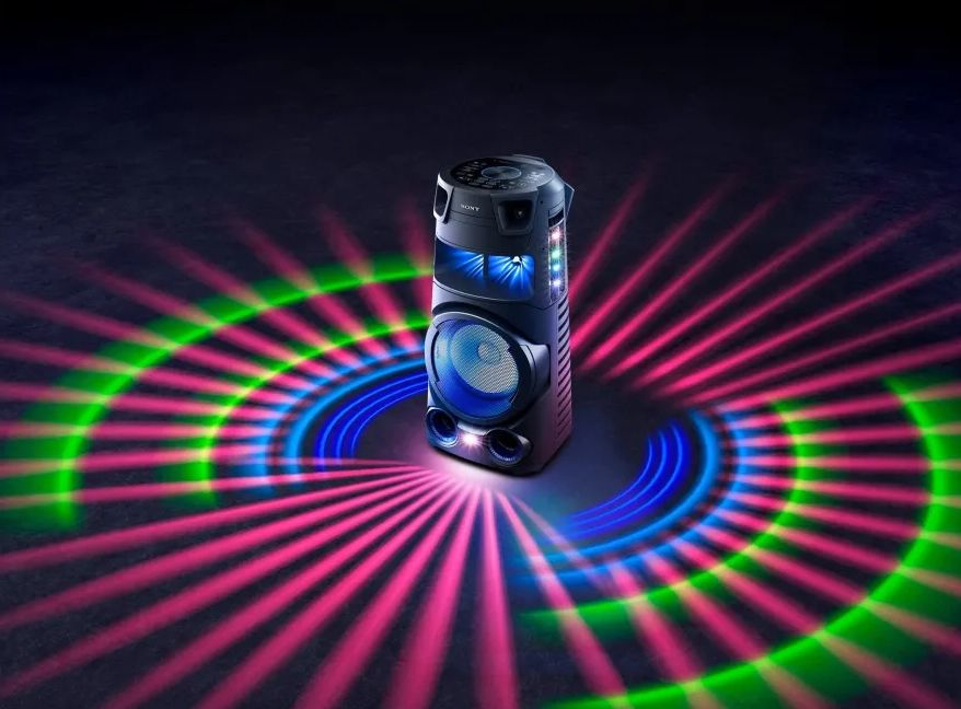 Sony MHC-V73D kraftfuld partyhøjttaler med CD/DVD-afspiller