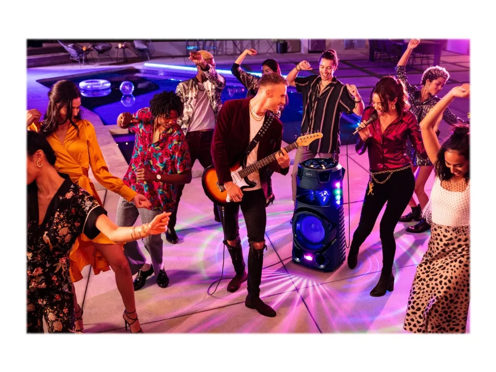 Sony MHC-V73D kraftfuld partyhøjttaler med CD/DVD-afspiller