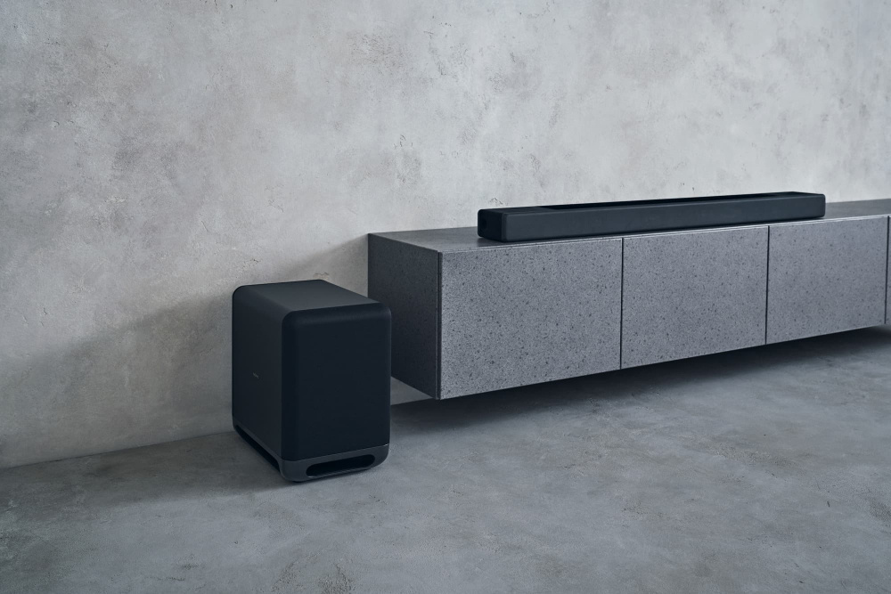 Sony SA-SW5 aktiv trådløs subwoofer med 7 tommers enhed, sort