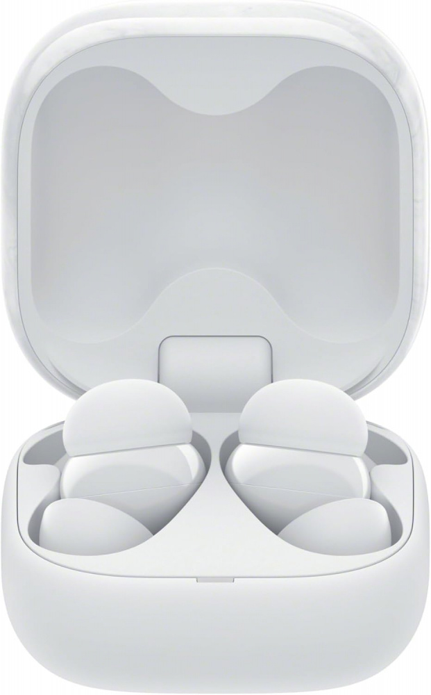 Sony LinkBuds Fit True Wireless-øretelefoner, hvid