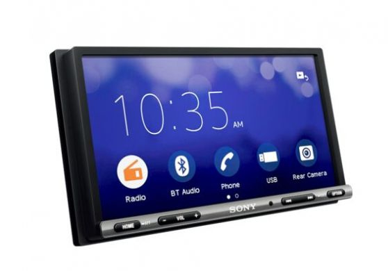 Sony XAV-3500, bilstereo med bluetooth, pekskärm och 3 par lågnivå med 5V