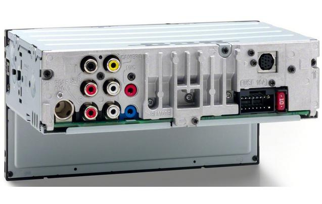 Sony XAV-AX1000, bilstereo med enkeldin-chassi & dubbeldin-skärm  