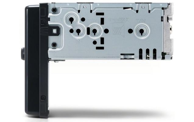 Sony XAV-AX1000, bilstereo med enkeldin-chassi & dubbeldin-skärm  