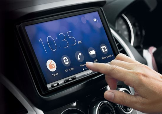 Sony XAV-AX3005DB, bilstereo med CarPlay, Bluetooth och DAB+