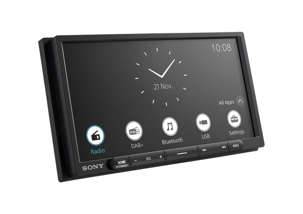Sony XAV-AX4050, bilstereo med trådlös CarPlay och Android Auto