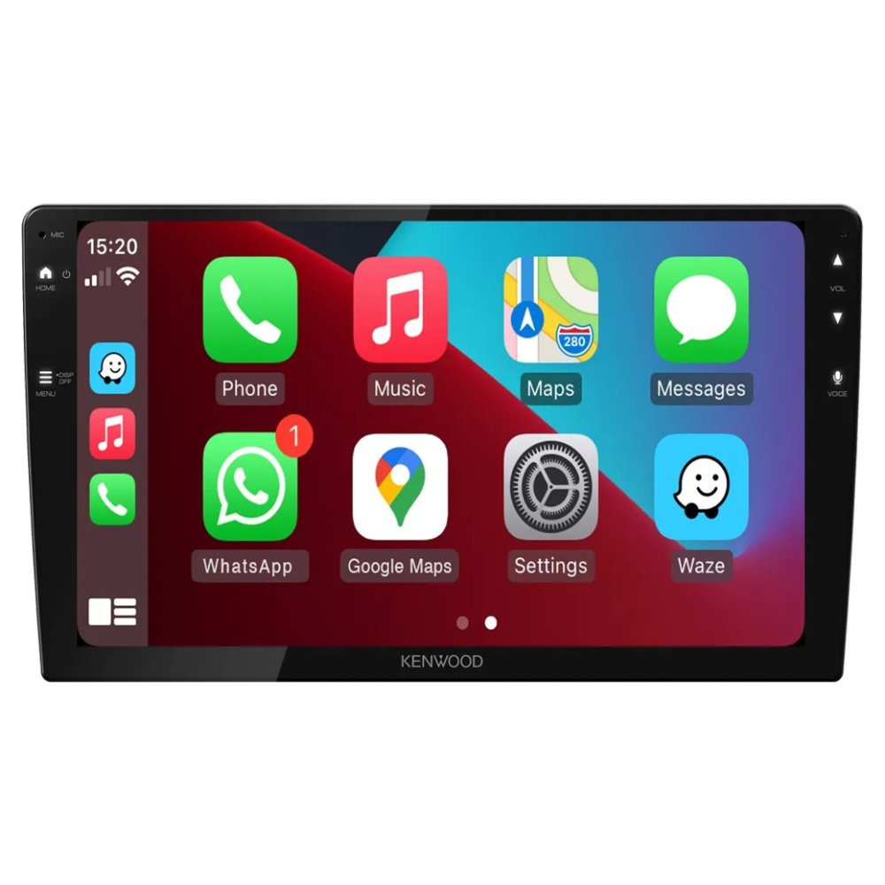Kenwood DMX80AXS, 9 tommer bilstereo med trådløs Android Auto/CarPlay