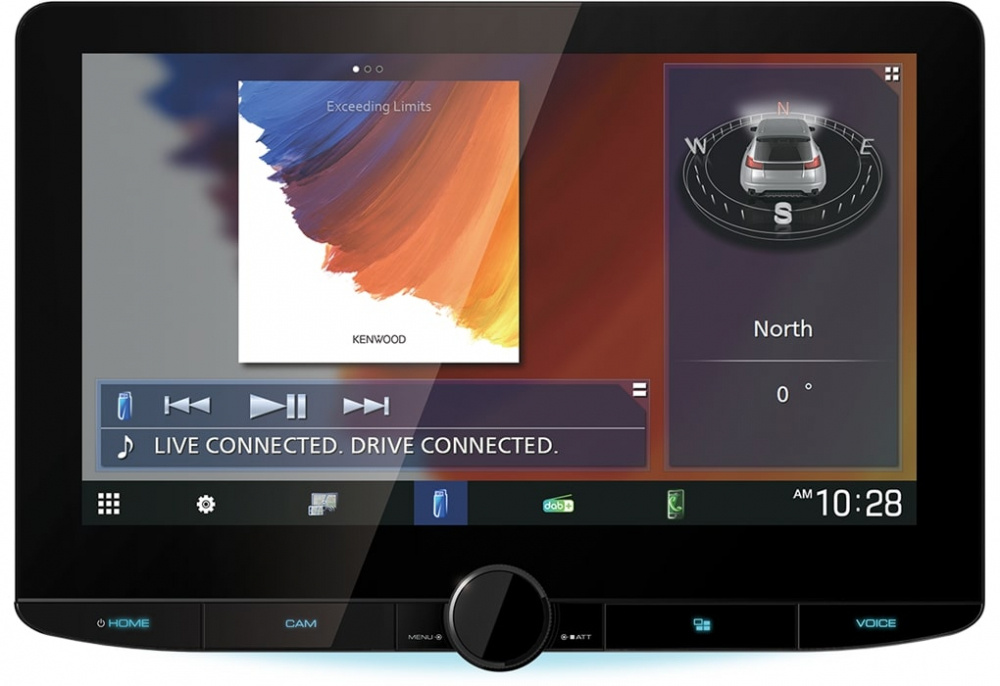 Kenwood DMX9720XDS, 10.1