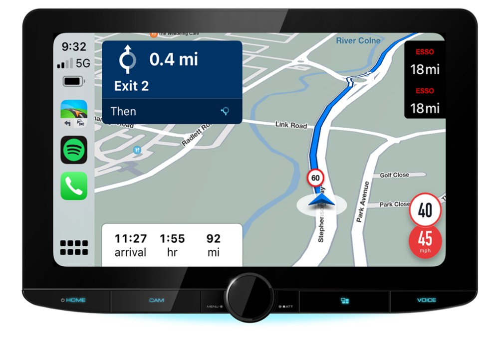 Kenwood DMX9724XDS, 10.1