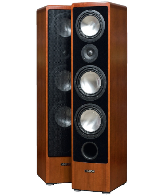 Canton Ergo 690DC golvhögtalare körsbär