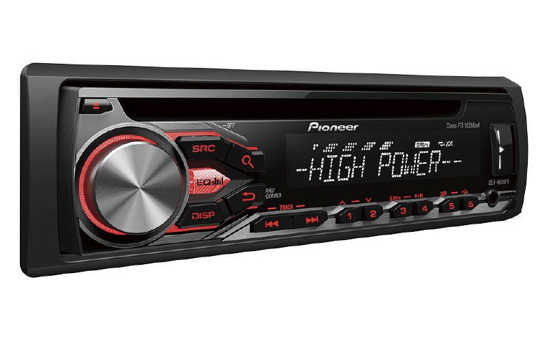 Pioneer DEH-4800FD, bilradio med CD-spelare