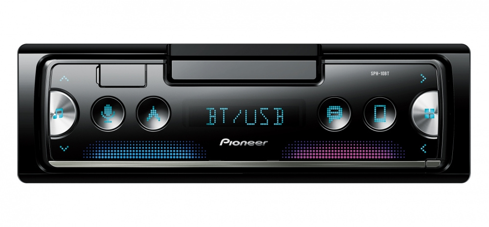 Pioneer SPH-10BT, bilstereo med Bluetooth og USB