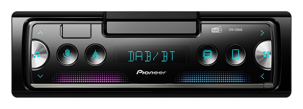 Pioneer SPH-20DAB, bilstereo med Bluetooth och DAB 
