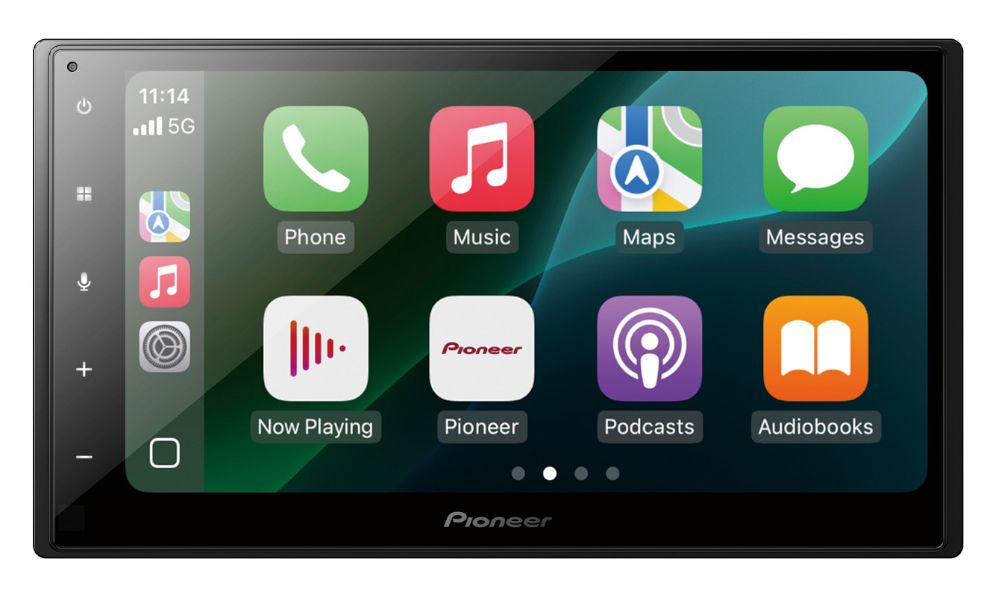 Pioneer SPH-DA150BT, bilstereo med CarPlay, Android Auto og Bluetooth