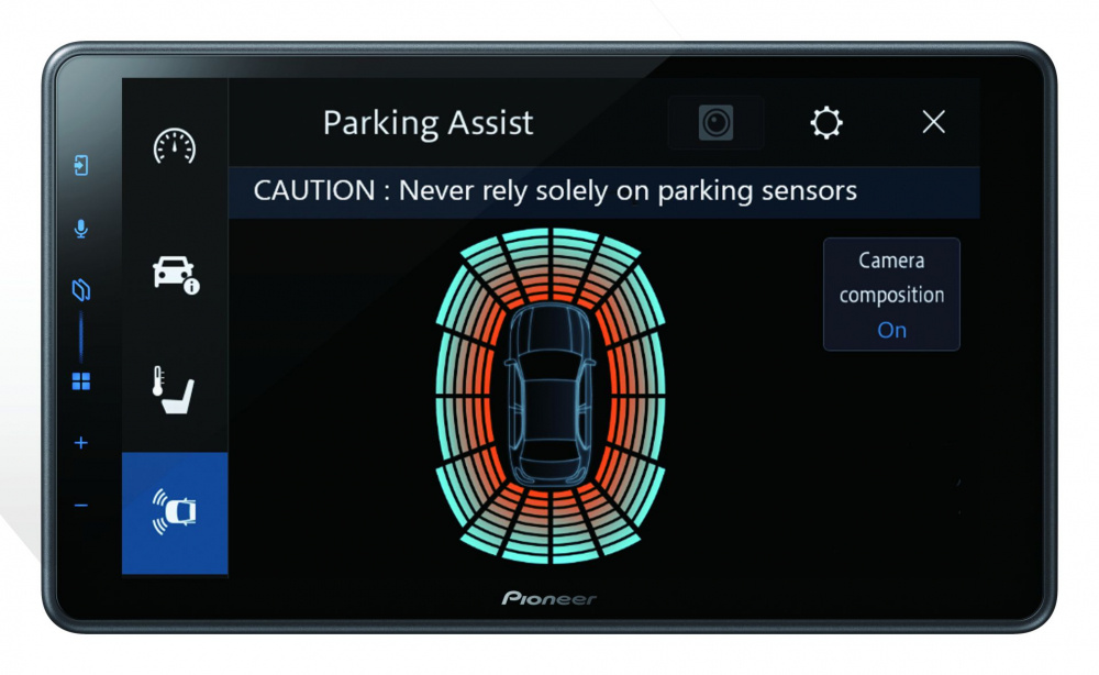Pioneer SPH-EVO98DAB-UNI 9-tommer bilstereo med trådløs CarPlay/Android Auto