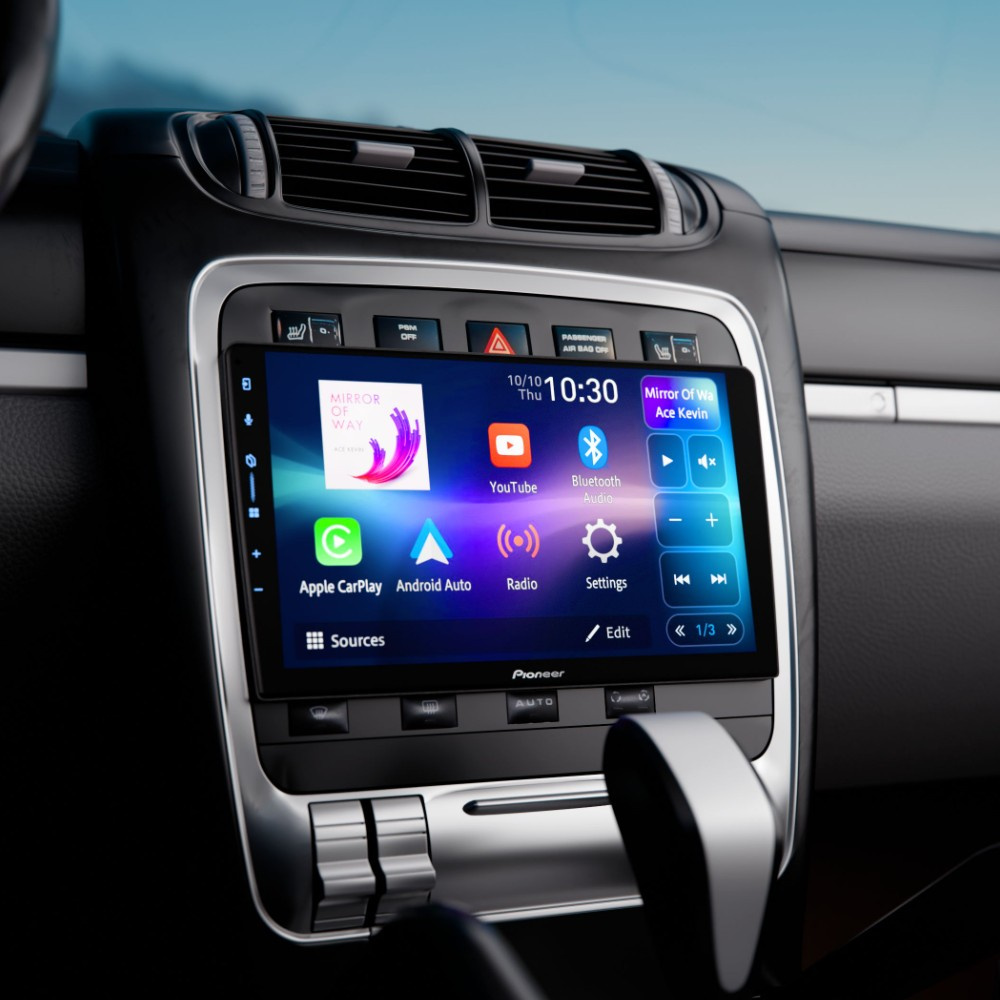 Pioneer SPH-PF97BT, 9-tommer bilstereo med trådløs CarPlay/Android Auto