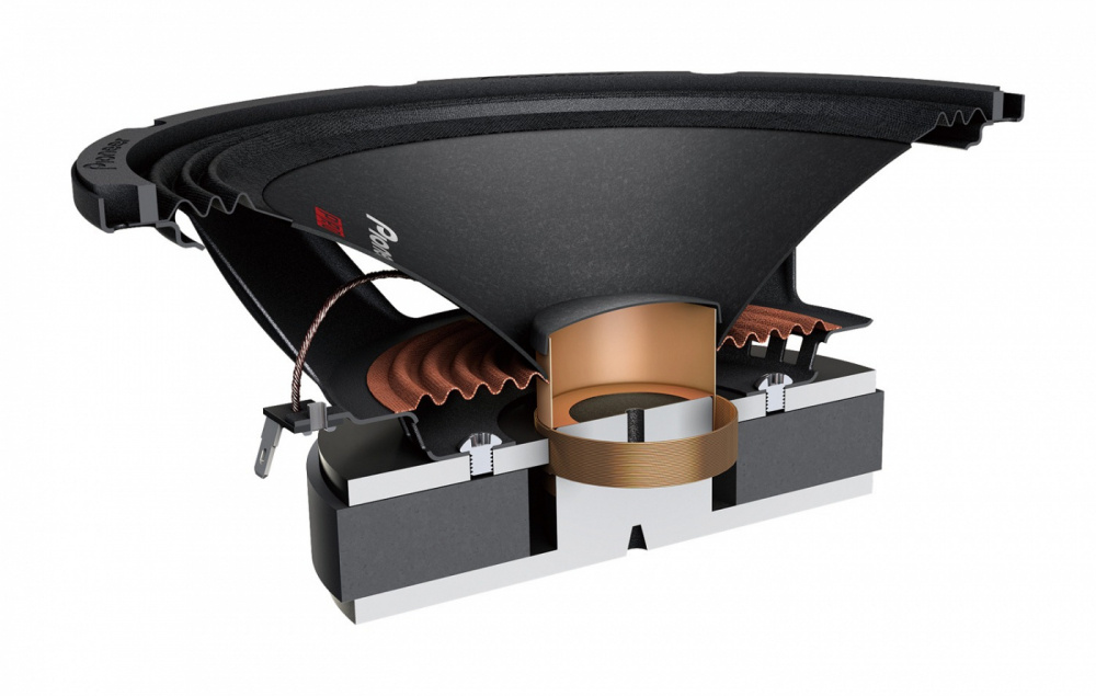 Pioneer TS-M2010PRO, 8 tommer mellemtone, par