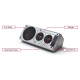 Pioneer TS-X40SXT 3-vejs højttalere med retrodesign, par Pioneer TS-X40SXT 3-vejs højttalere med retrodesign, par
