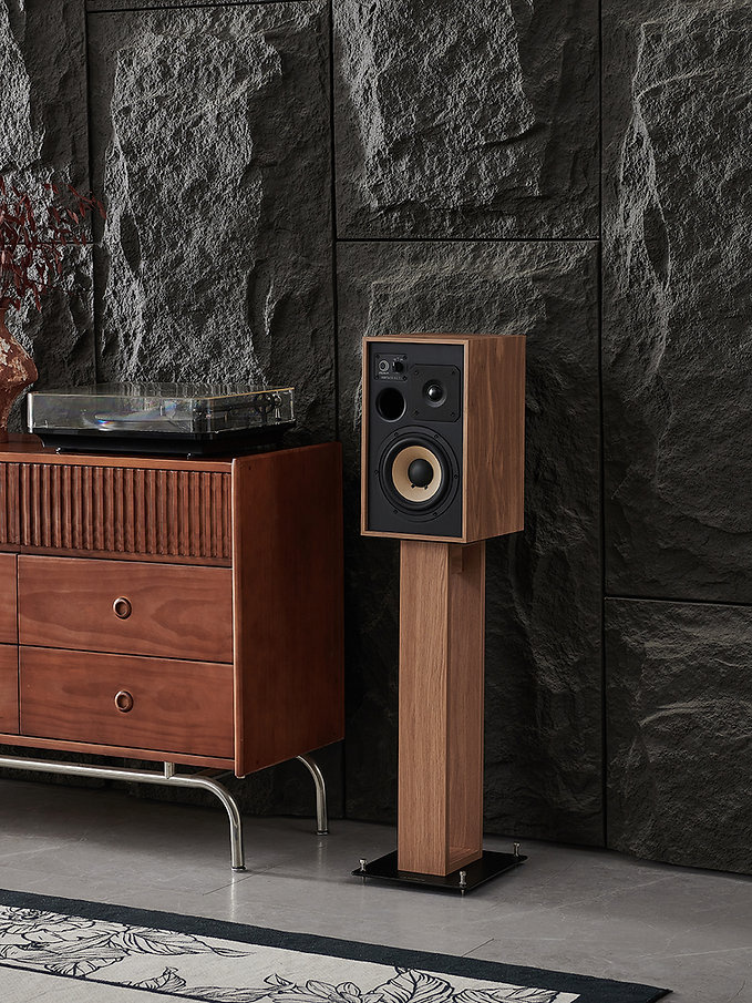 Norstone Alva Plus Højttalerstativ, lys eg