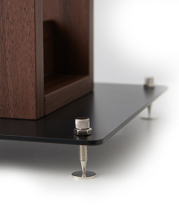 Norstone Alva Plus højttalerstativ, valnød