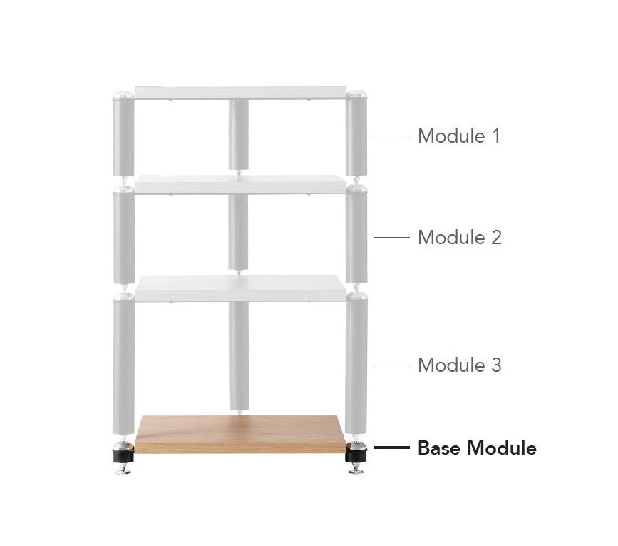 Norstone Copenhagen Base bundhylde, eg