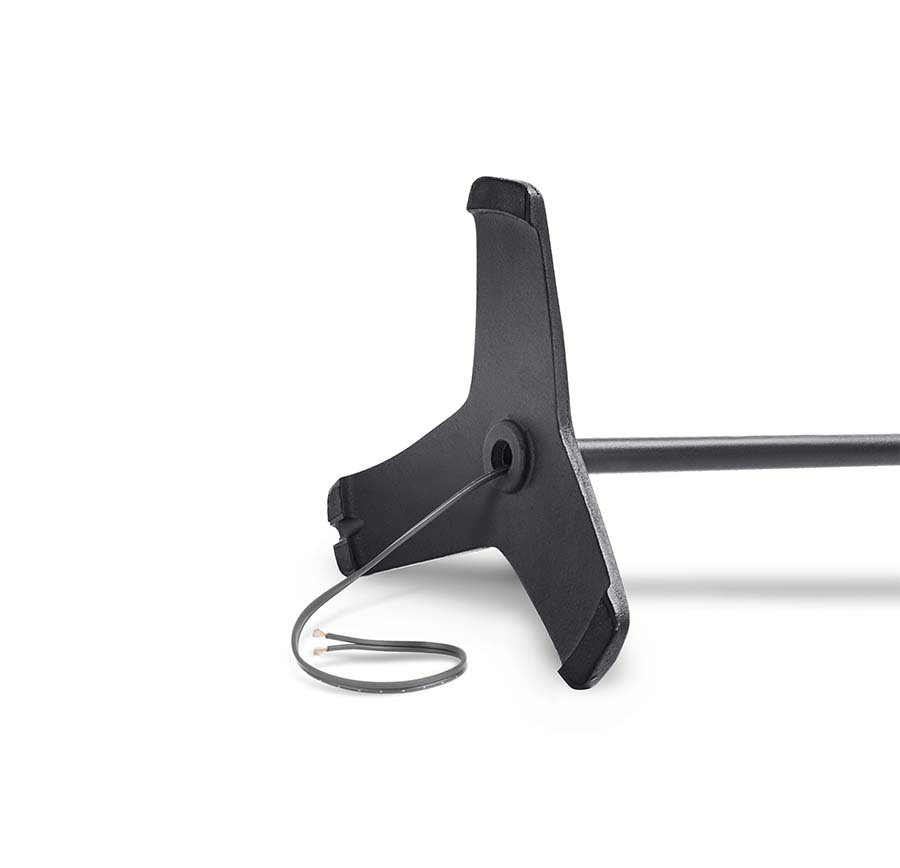 Norstone Finn Edge sorte højttalerstativer, par