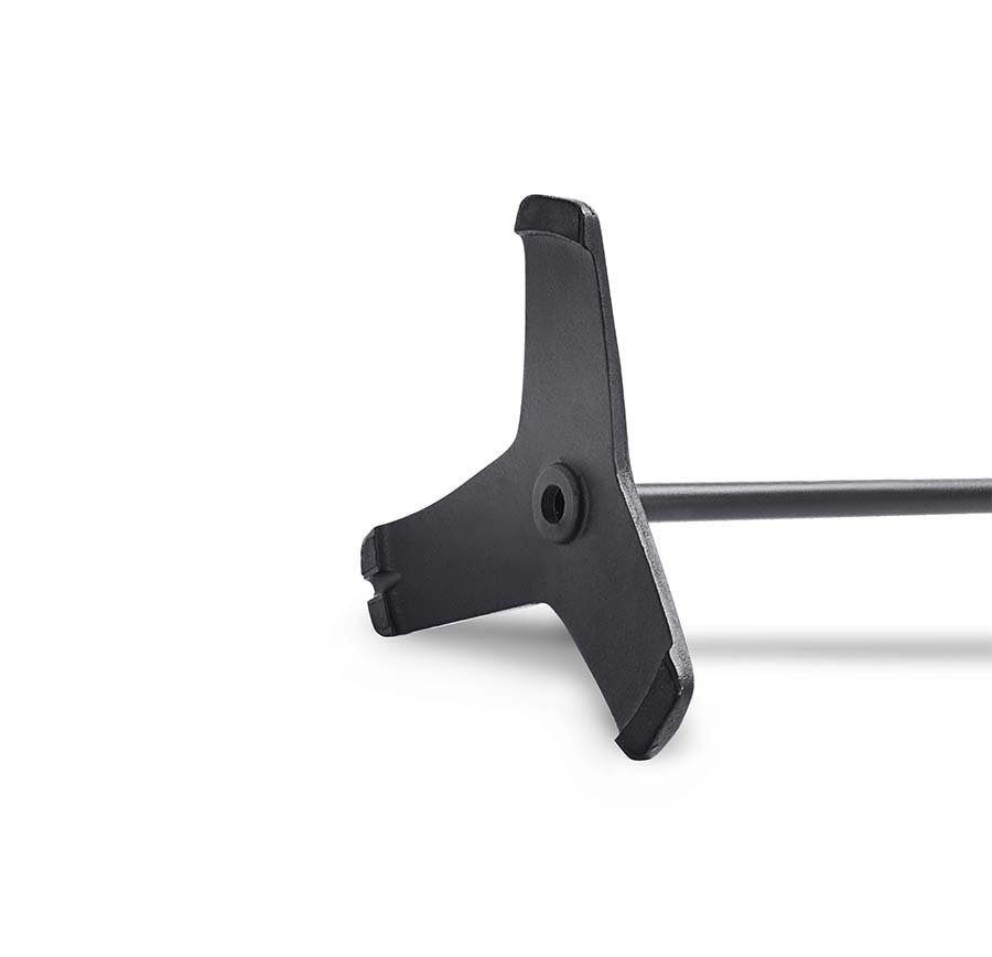 Norstone Finn Edge sorte højttalerstativer, par