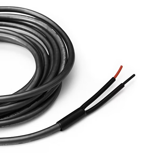 Norstone Black Speaker Cable Jacket, 4-pak kabelbukser