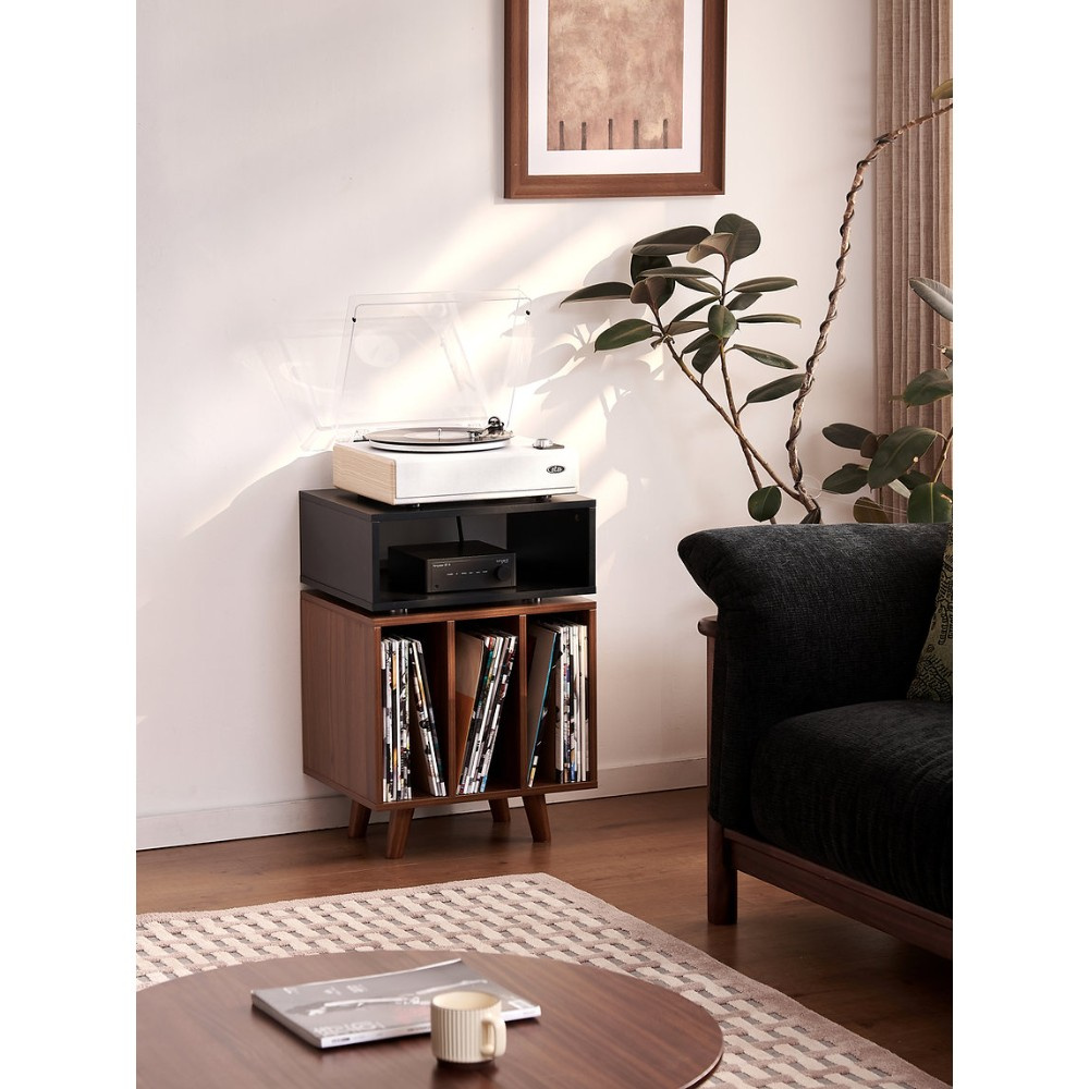 Norstone Stockholm 700, sort/valnød