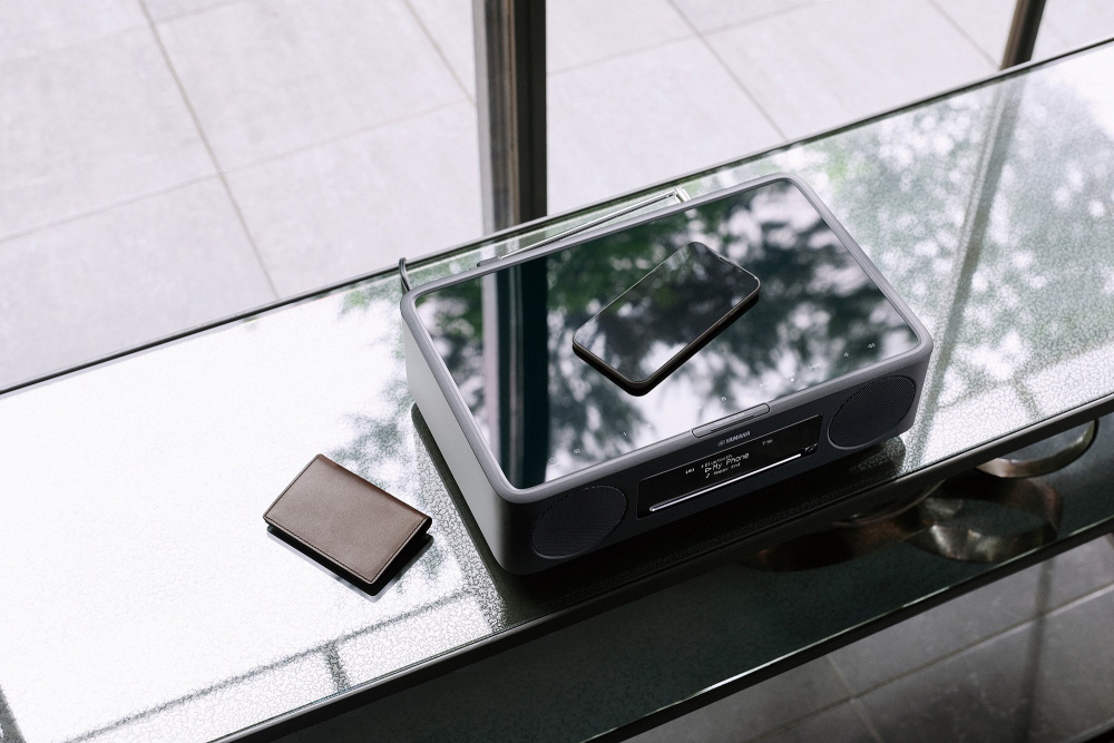 Yamaha MusicCast 200 internetradio med Wi-Fi, CD-spelare & mer, svart