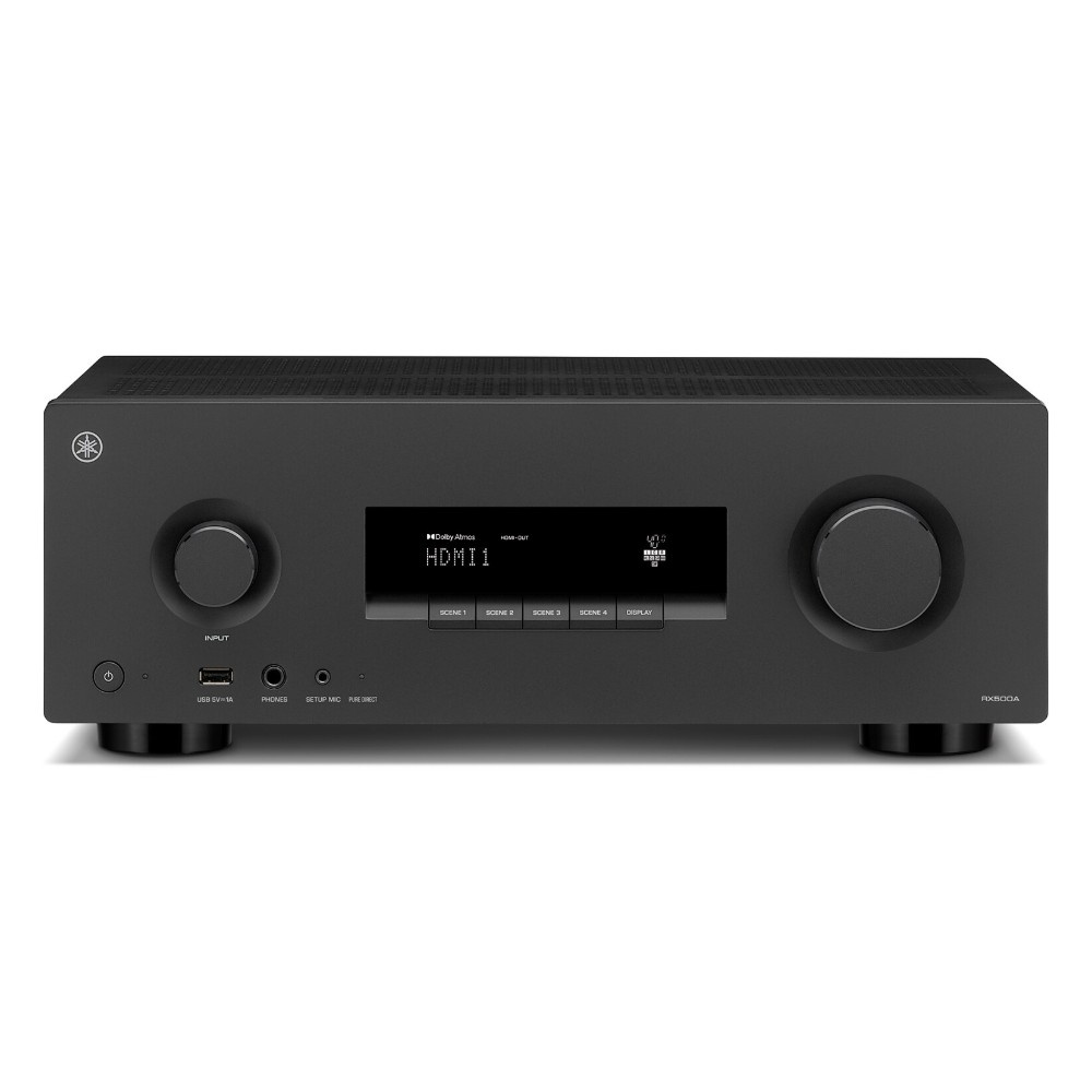 Yamaha RX500A hjemmebioforstærker, sort