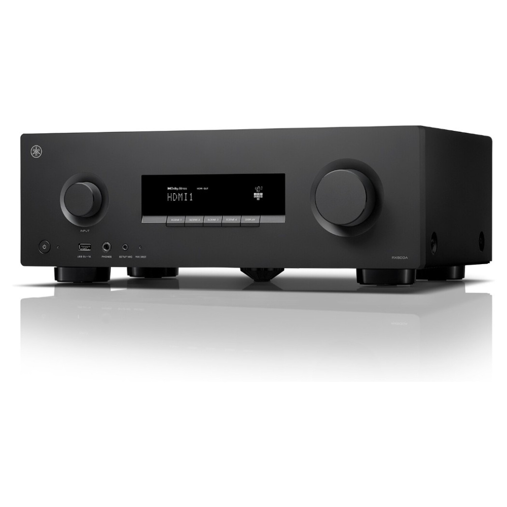 Yamaha RX500A hjemmebioforstærker, sort