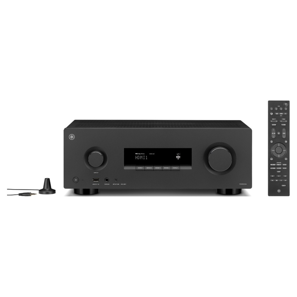 Yamaha RX500A hjemmebioforstærker, sort