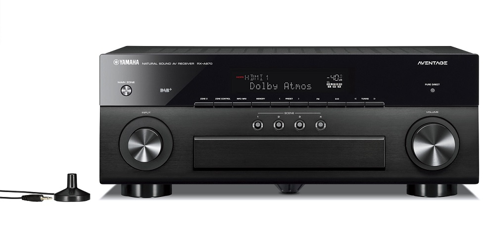 Yamaha RX-A870 svart bioförstärkare