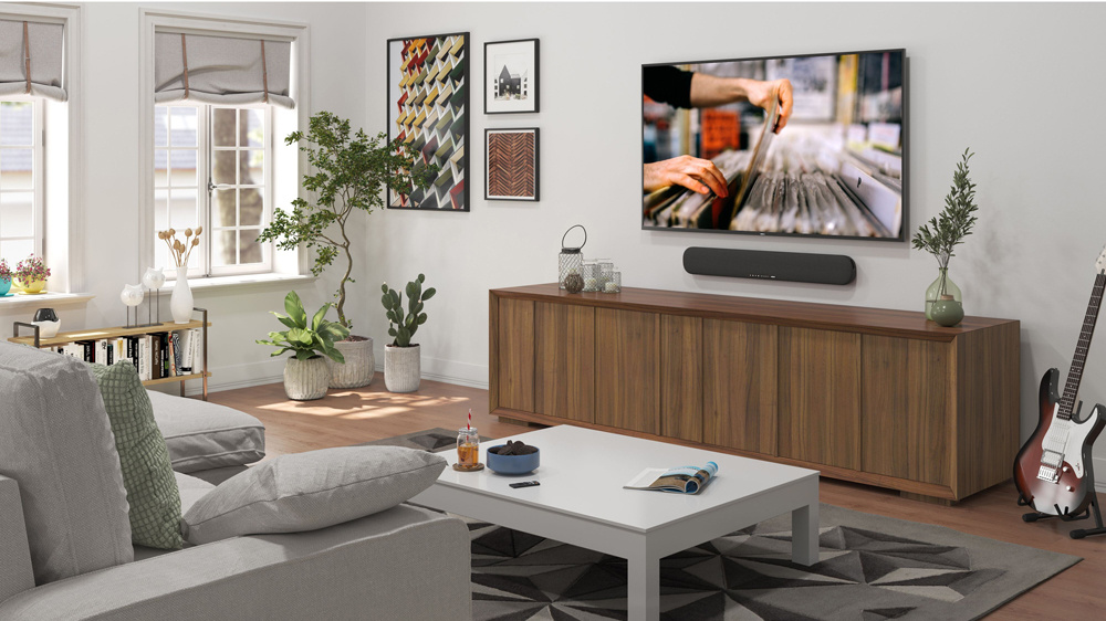 Yamaha SR-B20 sort soundbar med HDMI ARC, sort