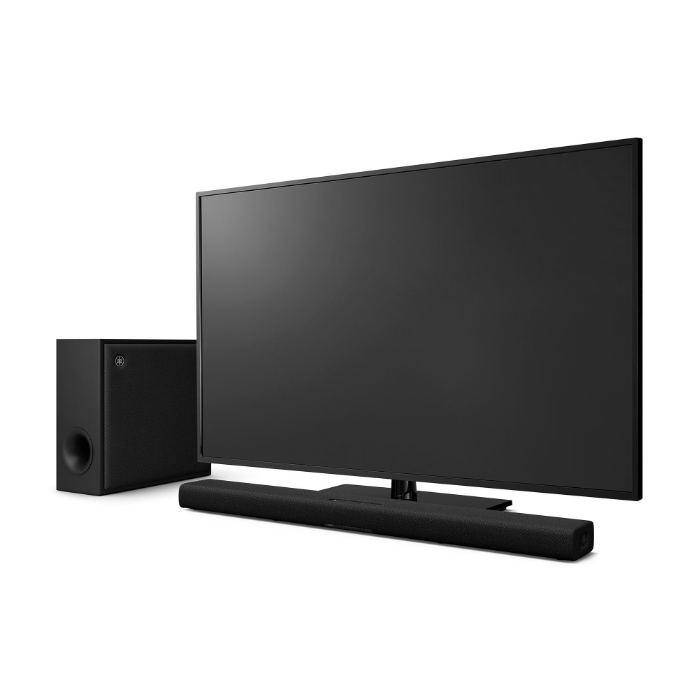 Yamaha True X Bar 50A soundbar med trådlös subwoofer & Dolby Atmos, svart