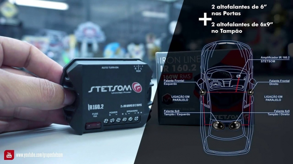 Stetsom IR160.2 - 2x80W i 2ohm