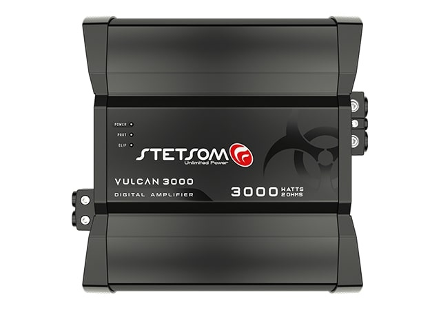 Stetsom Vulcan 3000W RMS - 1 Ohm, monoblock