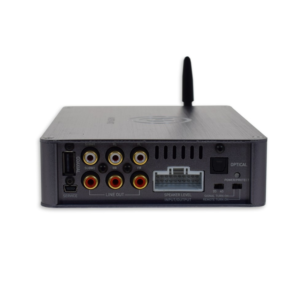 Macrom M-DSPA402, 4-kanals DSP-forstærker med Bluetooth