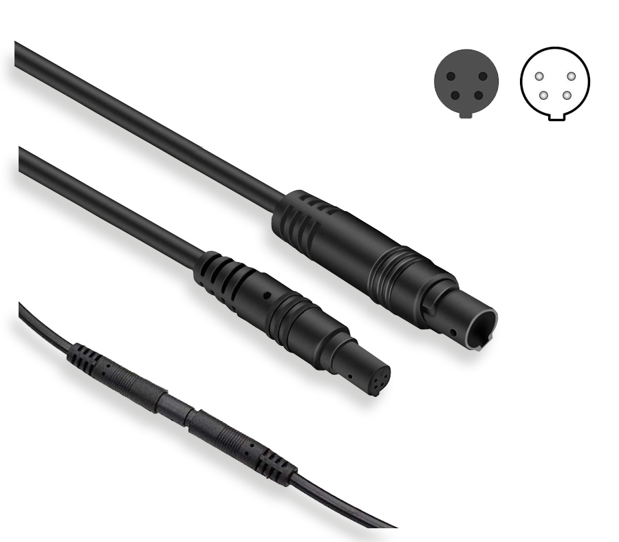 Macrom backkamera med nummerplåtshållare