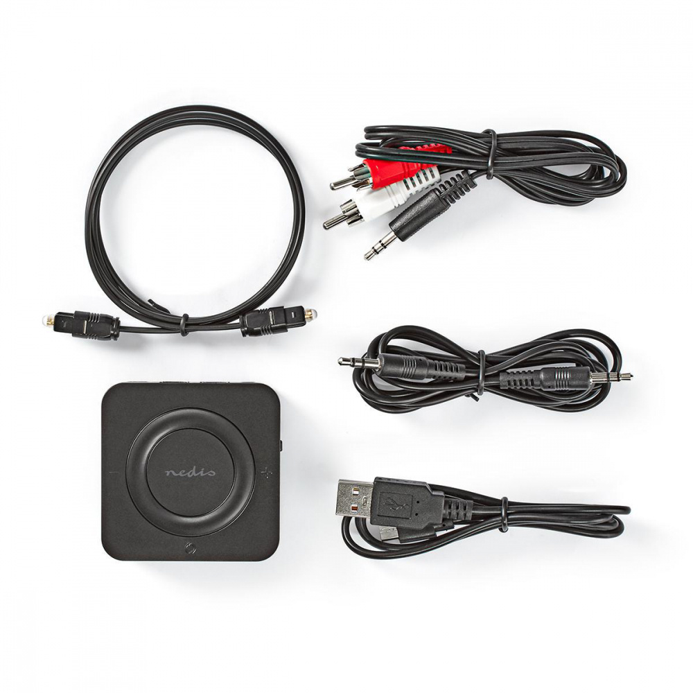 Nedis BTTC200BK Bluetooth-sender/modtager med optisk udgang