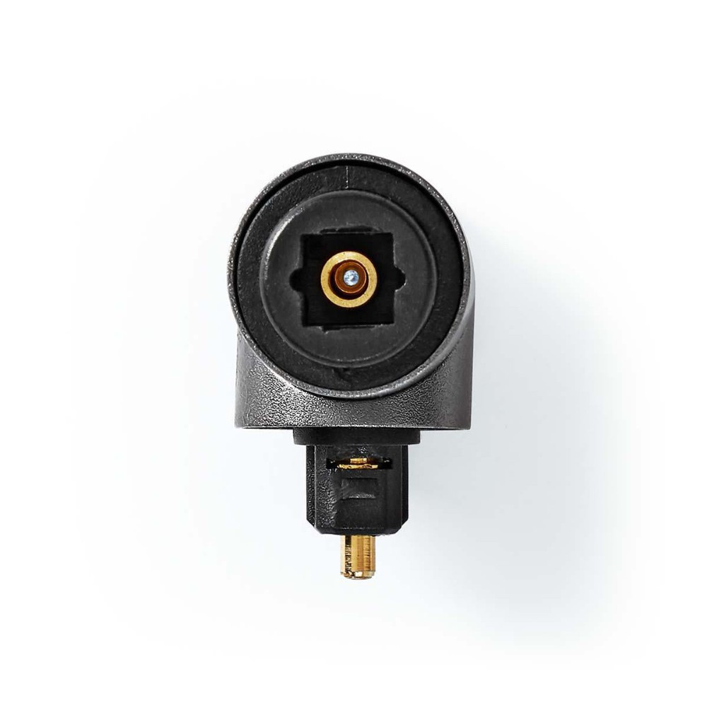 Nedis vinklet TosLink-adapter, han–hun, 90°