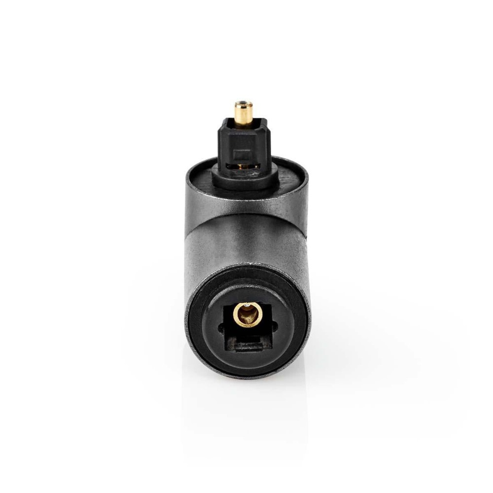 Nedis vinklet TosLink-adapter, han–hun, 90°