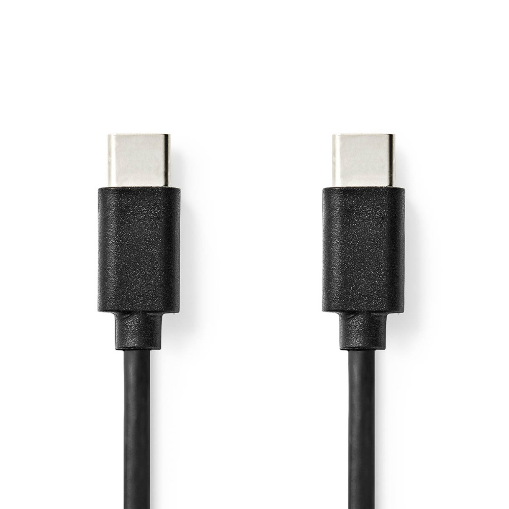 NEDIS 176CCGL60700BK30 USB-C-kabel, sort, 3 meter