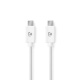 NEDIS 176CCGL60700WT30 USB-C-kabel, hvid, 3 meter NEDIS 176CCGL60700WT30 USB-C-kabel, hvid, 3 meter