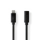 Nedis USB-C-forlængerkabel, 60 W, 5 Gbit/s Nedis USB-C-forlængerkabel, 60 W, 5 Gbit/s