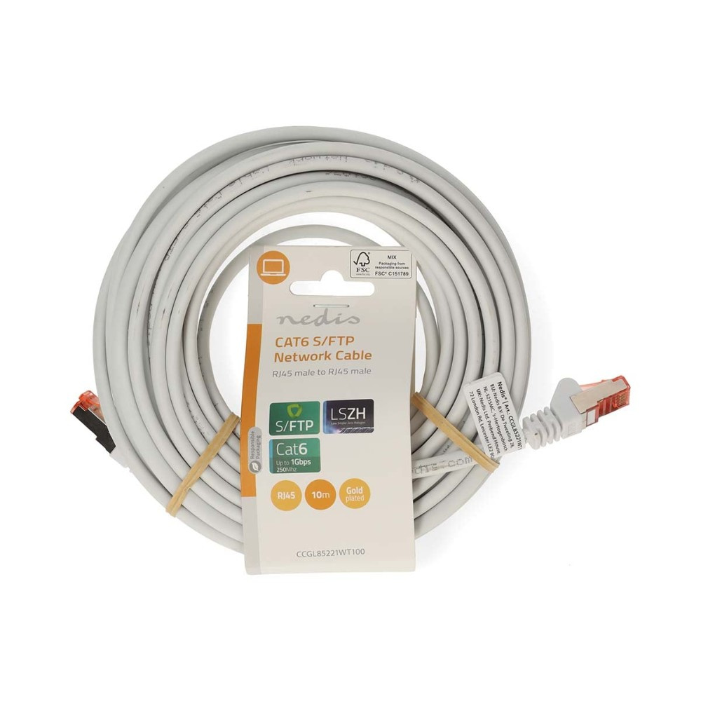 Nedis CAT6 S/FTP-netværkskabel, 10 meter