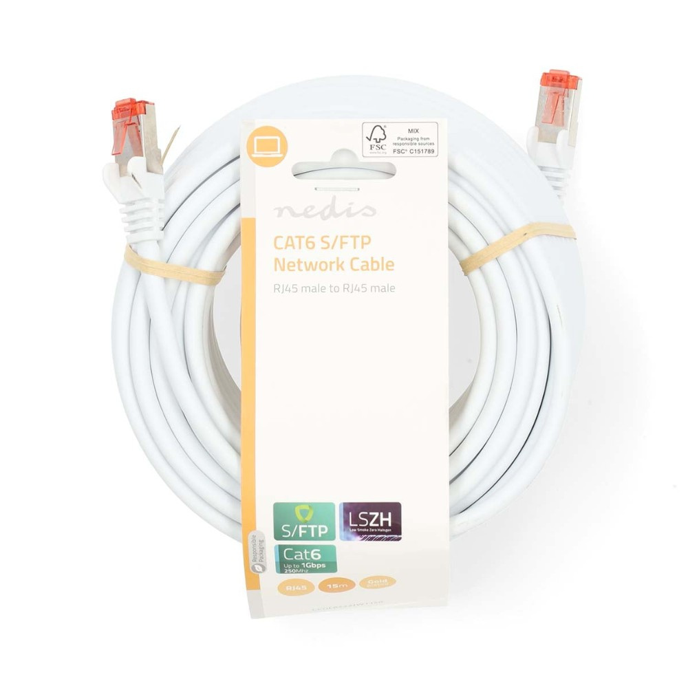 Nedis CAT6 S/FTP-netværkskabel, 15 meter
