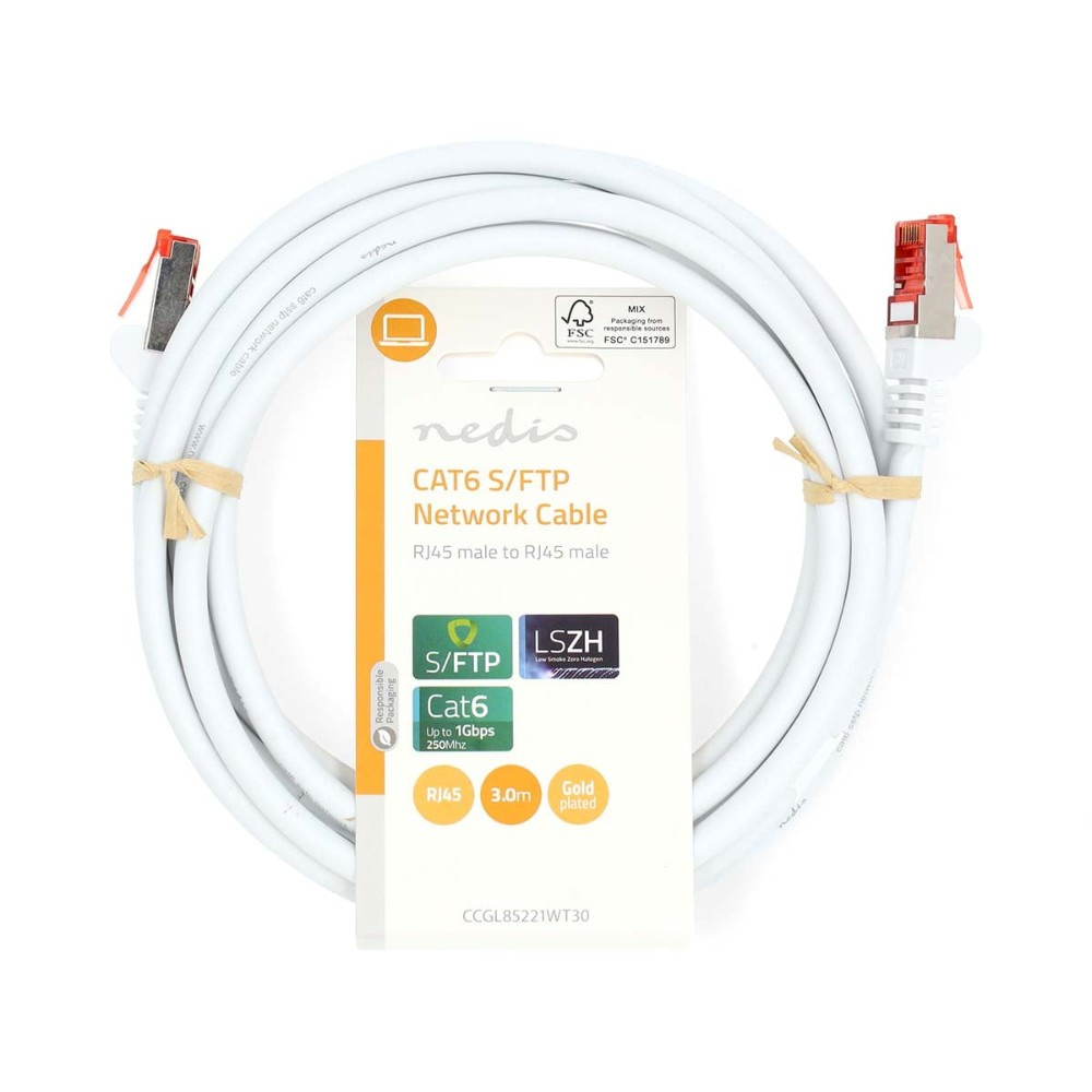 Nedis CAT6 S/FTP-netværkskabel, 3 meter