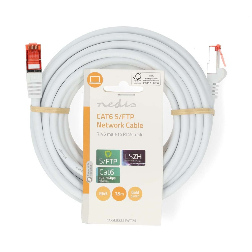 Nedis CAT6 S/FTP-netværkskabel, 7,5 meter