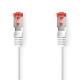 Nedis CAT6 S/FTP-netværkskabel, hvid Nedis CAT6 S/FTP-netværkskabel, hvid